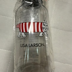 リサラーソン クリアボトル/水筒　380ml レッド2本セット　の画像