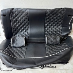 美品 クラッツィオ キルティング シートカバー L675S ミラココア ダイハツの画像
