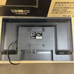 Qriom 液晶テレビ 24V型 QRT-24W2K 2021年製 ハイビジョン HDMI2口 USB端子 miniB-CAS対応 動作確認済の画像