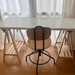 IKEA   デスク&チェア
の画像