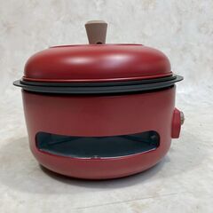 A7925【お買い得商品‼】 recolte レコルト Party Cooker パーティークッカー 2023年製 たこ焼きプレート ホットプレート マルチ鍋  RRF-3(R)の画像