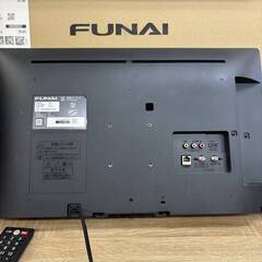 FUNAI 液晶カラーテレビ 24V型 FL-24H1010 2021年製 HDMI LAN端子搭載 リモコン付属 動作確認済の画像