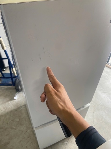 NO B504?福岡市内配送設置無料✨?ヤマダ電機 2ドア冷蔵庫 (156L・右開き) ホワイト YRZF15G12020年