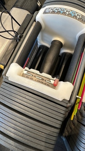 可変式ダンベル ブロックダンベル　2.3kg〜40.8kg 2個セット