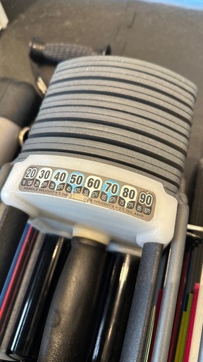 可変式ダンベル ブロックダンベル　2.3kg〜40.8kg 2個セット