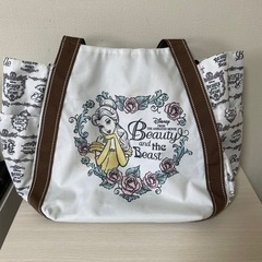 ディズニー 美女と野獣 ベル トートバッグ キャンバスバッグの画像