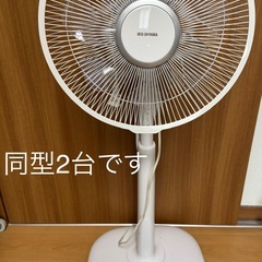 アイリスオーヤマ　扇風機２台（リモコン無し）の画像