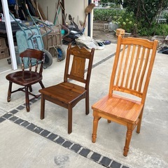 椅子　各種　飛騨家具　ビンテージ　アンティークの画像