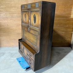 和箪笥 昭和レトロ アンティーク 木製 天然木 収納の画像