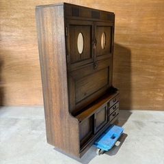 和箪笥 昭和レトロ アンティーク 木製 天然木 収納の画像