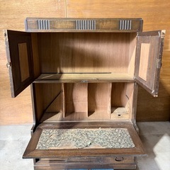 和箪笥 昭和レトロ アンティーク 木製 天然木 収納の画像