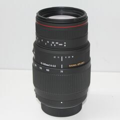 SIGMA/APO 70-300mm F4-5.6 DG MACRO/Nikon用/ズームレンズ ⑥の画像