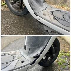 軽整備済み‼️ JOG DX 前輪新品　割れあり　配送可能　現車確認可能の画像