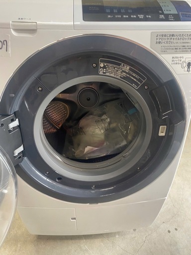NO B507?福岡市内配送設置無料✨?BD-SG100BL-W ドラム式洗濯乾燥機 ビッグドラム ホワイト [洗濯10.0kg /乾