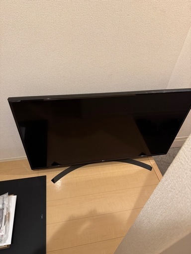 LG49V型テレビ　WALLテレビスタンド