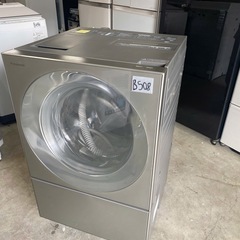 NO B508🌈福岡市内配送設置無料✨🌈NA-VG2400L-X ドラム式洗濯乾燥機 Cuble（キューブル） プレミアムステンレス [洗濯10.0kg /乾燥5.0kg /ヒーター乾燥(排気タイプ) /左開き]  2019年の画像