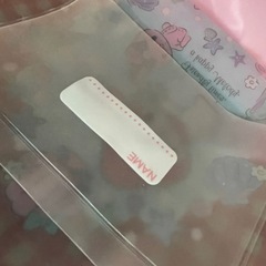 マイメロディ中型透明バッグの画像