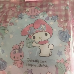 マイメロディ中型透明バッグの画像