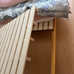 セミダブルベッド　布団と抱き枕はおまけですの画像