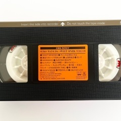 松田聖子コンサートビデオ　sweet spark stream　中古品の画像