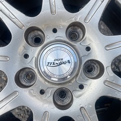 ★ weds D.O.S Modica 15インチ ホイールタイヤ付き×4本★の画像