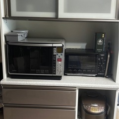 ニトリ　食器棚　キッチンボードの画像