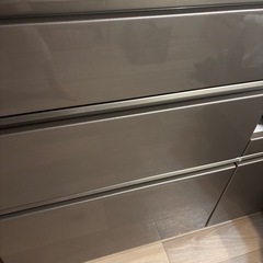 ニトリ　食器棚　キッチンボードの画像