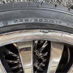 hyperion 235/35ZR19  2015年製　＋40　HB72　PCD114.3の画像