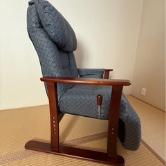 1人利用リクイニングソファの画像