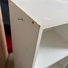 収納ボックス ホワイトの画像