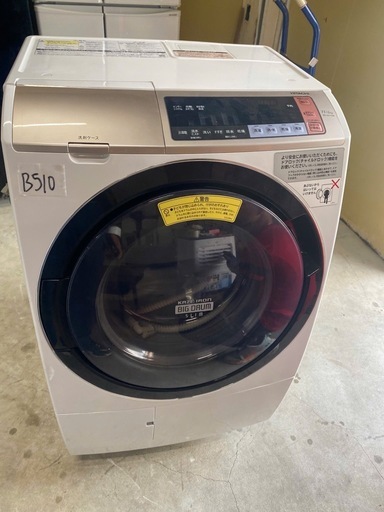 NO B510?福岡市内配送設置無料✨?BD-SV110BL-S ドラム式洗濯乾燥機 ビッグドラム シルバー [洗濯11.0kg /乾