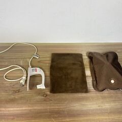 【引き取り限定】電気湯たんぽ　コード式 充電式 暖房 節電対策 防寒グッズ カバー付きの画像