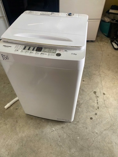 NO B511?福岡市内配送設置無料✨?Hisence 洗濯機 HW-E5504 2021年製 5.5kg 
