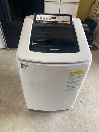 NO B512?福岡市内配送設置無料✨?パナソニック Panasonic 洗濯乾燥機（9.0kg） 即効泡洗浄 エコナビ ナノイー シ