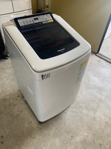 NO B512?福岡市内配送設置無料✨?パナソニック Panasonic 洗濯乾燥機（9.0kg） 即効泡洗浄 エコナビ ナノイー シ
