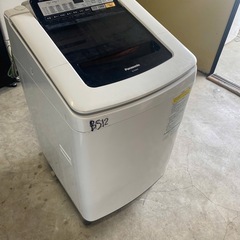 NO B512🌈福岡市内配送設置無料✨🌈パナソニック Panasonic 洗濯乾燥機（9.0kg） 即効泡洗浄 エコナビ ナノイー シャンパン NA-FW90S2-Nの画像