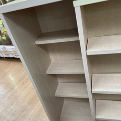 ☆ドリーム荒牧店☆ジモティー割引有☆【クリーニング済】スライド式組立本棚の画像