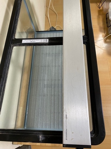 90センチ水槽とLED照明