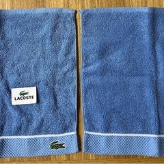新品未使用　ラコステ　タオルハンカチ　ハンドタオル　ハンカチの画像