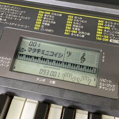 CASIO/カシオ 電子ピアノ 光ナビゲーションキーボード LK-116 電池式 動作確認済 25i菊-の画像
