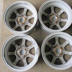 14インチ 軽自動車用 社外アルミホイール 4本セットの画像