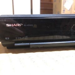 SHARP BD-HDW32 ブルーレイレコーダーの画像