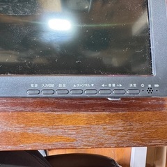 I1711   GREEN HOUSE バッテリー内蔵ポータブルテレビ　TV 19インチ　2024ねん2024年の画像