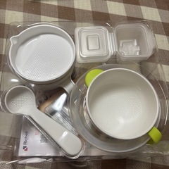 おかゆが作れる　離乳食調理セット
の画像