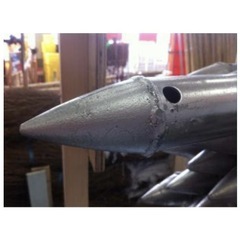 ４８．６φ 単管　杭　ドブメッキ　１．５ｍの画像