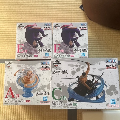 一番くじ ONEPIECE 匠ノ系譜 覇極  A,C,E×2セット