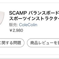 scamp バランスボードの画像