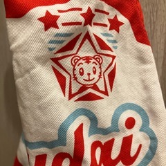 しまじろう　エプロン　90サイズくらいの画像