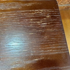 I1709   昇降式テーブル　天板傷ありありの画像