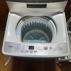 I1603 AQUA アクア　5kg 2017年　縦型洗濯機の画像